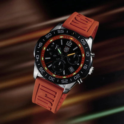 Pacific Diver Chrono - Orange by  Luminox |  Time Keeper.