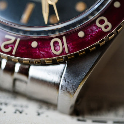 Panton MKII – Black Dial / Heavy Aged