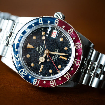 Panton MKII – Black Dial / Heavy Aged