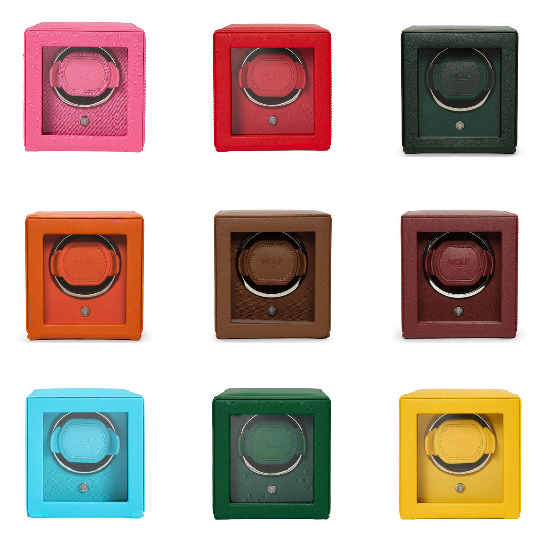 Cub Single Watch Winder with Cover