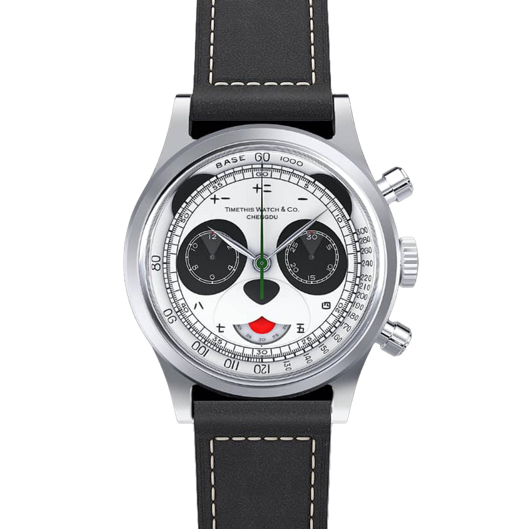 Vintage Mechanical Chrono - Sichuan Panda