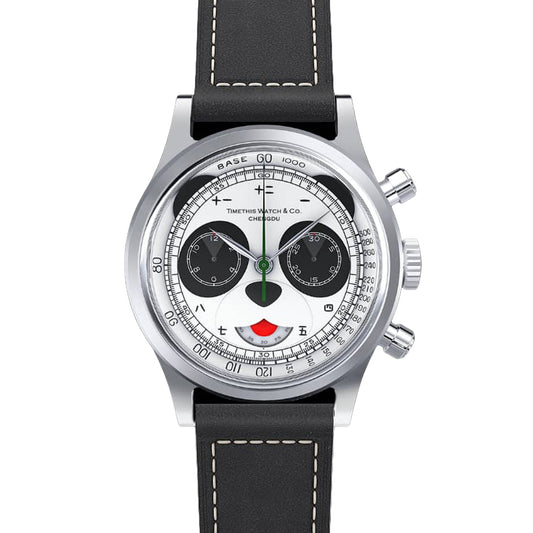 Vintage Mechanical Chrono - Sichuan Panda