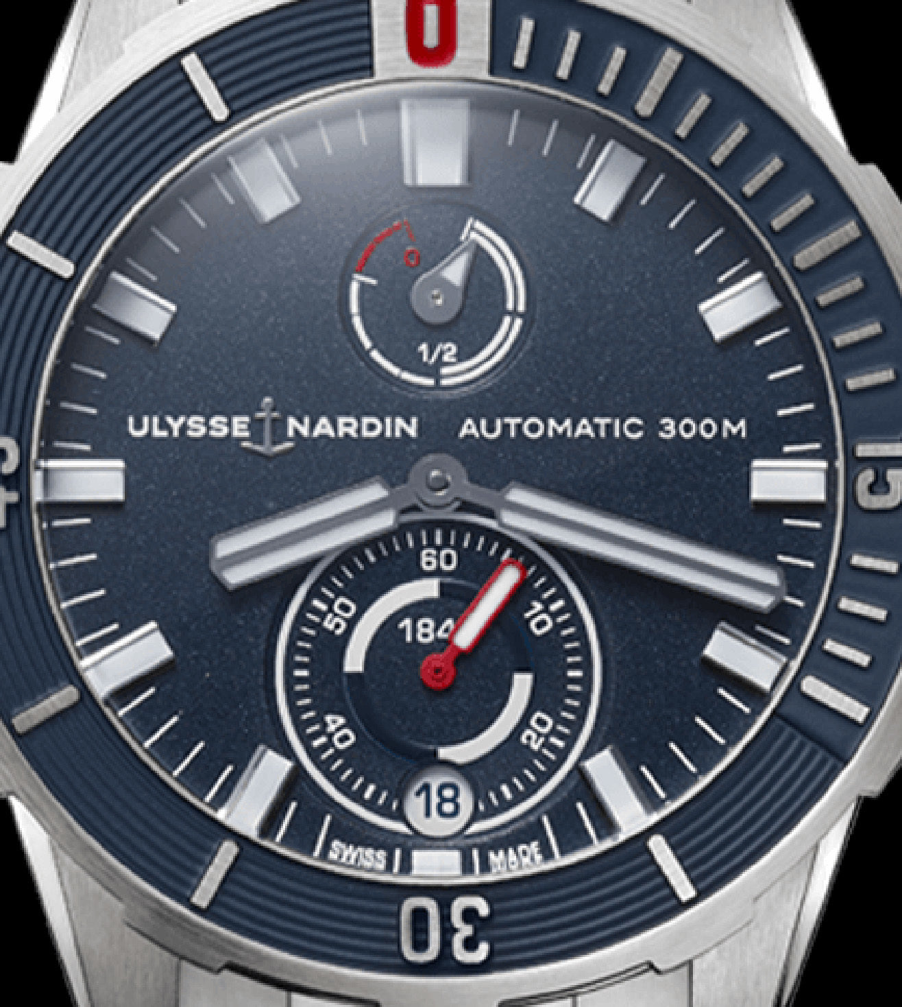 Diver 44mm by  Ulysse Nardin |  Time Keeper.