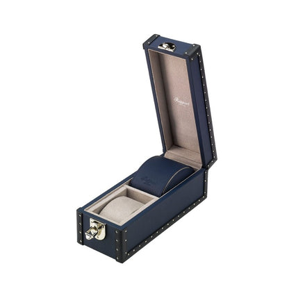 Kensington Blue 2 Watch Box by  Rapport London |  Time Keeper.