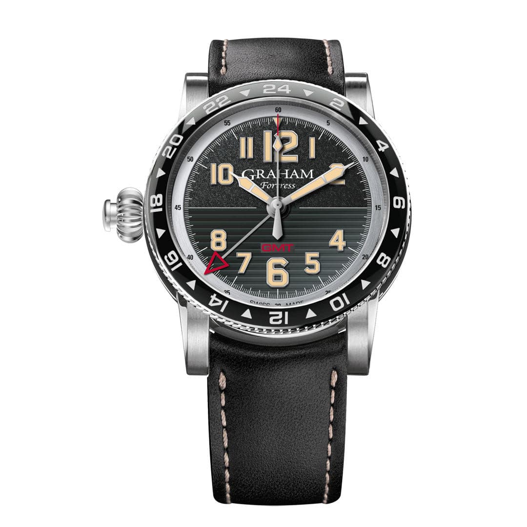 Fortress GMT - Black by  Graham |  Time Keeper.