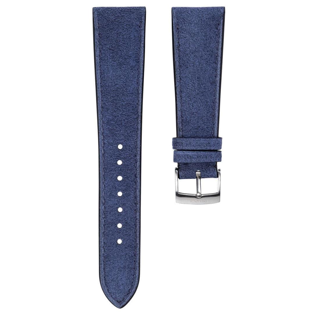 Denim Alcantara Signature by  Delugs Straps |  Time Keeper.
