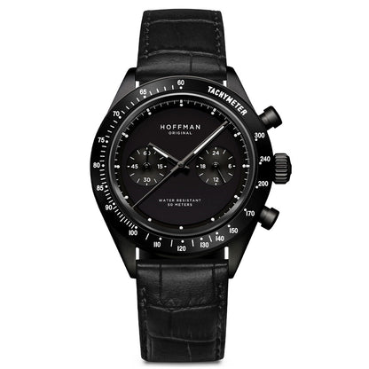 Racing 40 - All Black by  Hoffman |  Time Keeper.