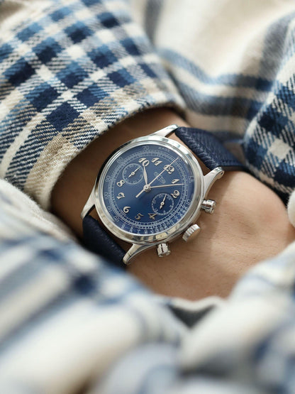 Vintage Chrono - Blue by  TimeThis |  Time Keeper.