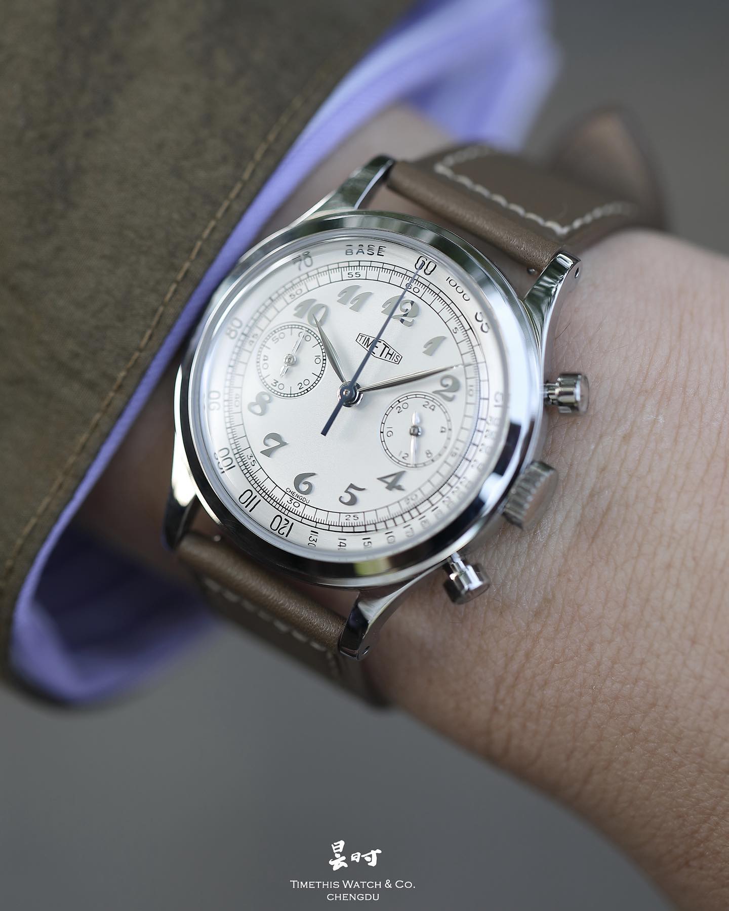 Vintage Chrono - Silver by  TimeThis |  Time Keeper.