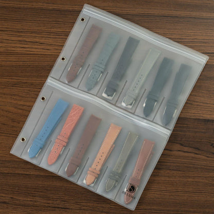 Strap Folio - Large Brown by  Time Keeper |  Time Keeper.