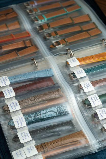 Strap Folio - Large Brown by  Time Keeper |  Time Keeper.