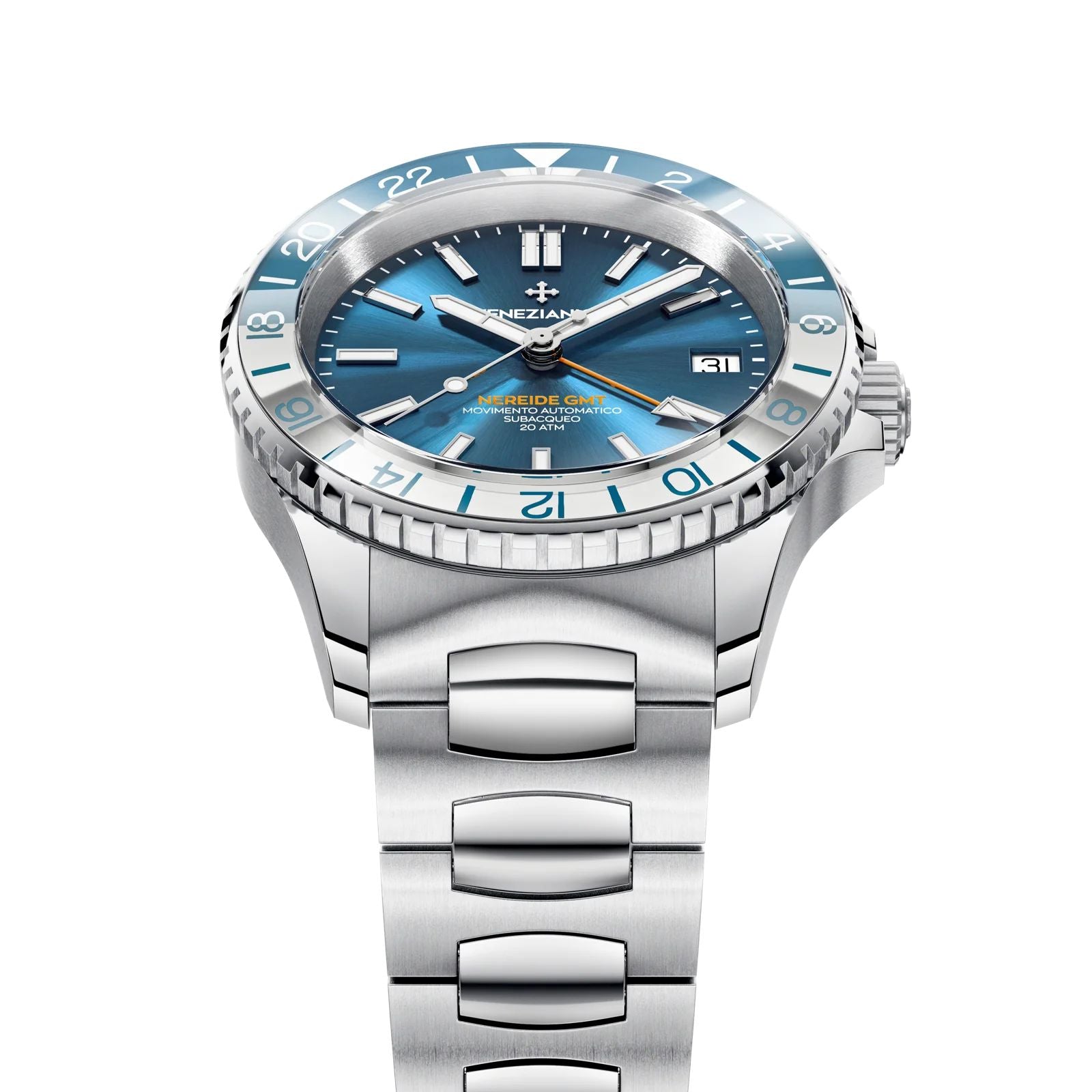 Nereide GMT – 39mm by  Venezianico |  Time Keeper.