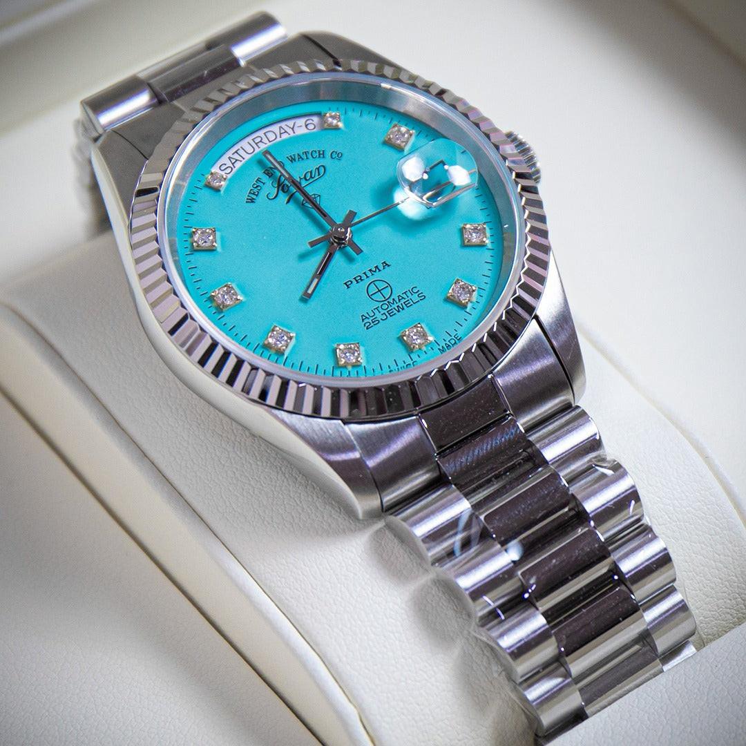 Classic Tiffany 37mm - Diamonds by  West End |  Time Keeper.