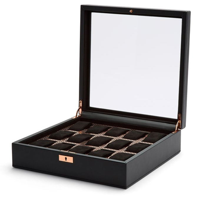 Axis 15pc Watch Box - Copper by  Wolf |  Time Keeper.