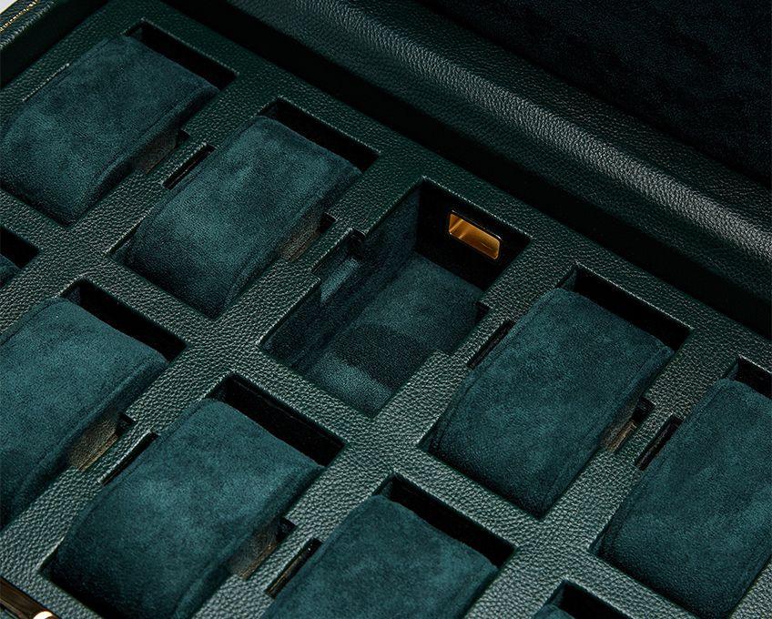 British Racing Green 10pc by  Wolf |  Time Keeper.