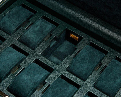British Racing Green 10pc by  Wolf |  Time Keeper.