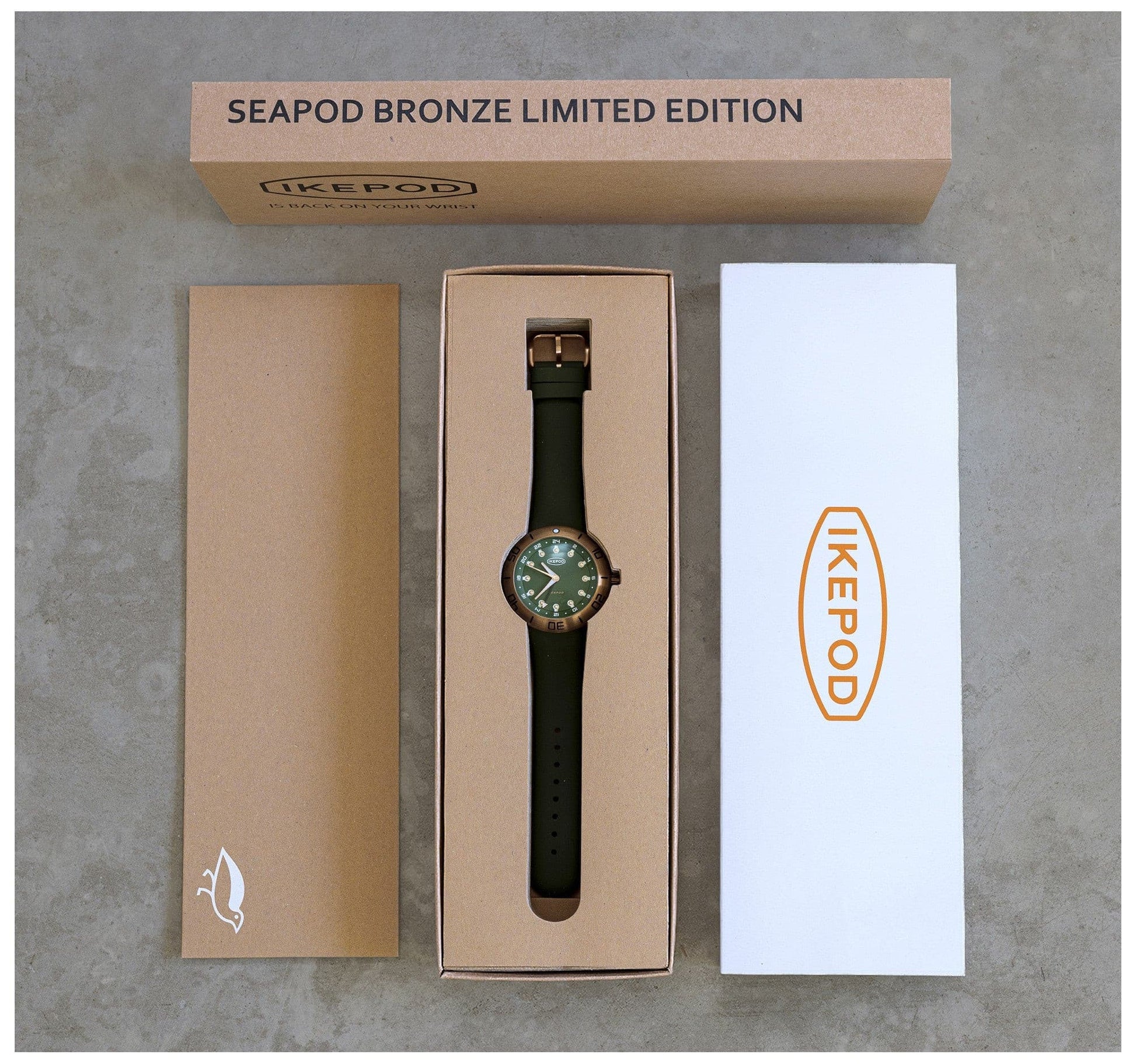 Seapod Bronze Yves by  Ikepod |  Time Keeper.