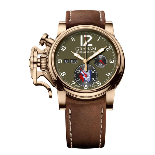 Chronofighter Overlord Anniversary 75 Years by  Graham |  Time Keeper.