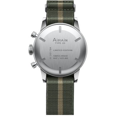 Type 20 Vert Militaire Limited Edition by  Airain |  Time Keeper.