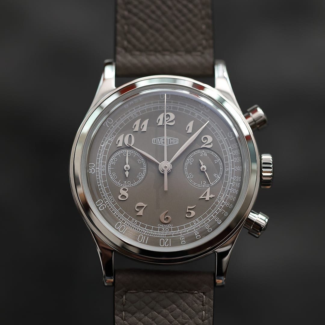Vintage Chrono - Gray by  TimeThis |  Time Keeper.