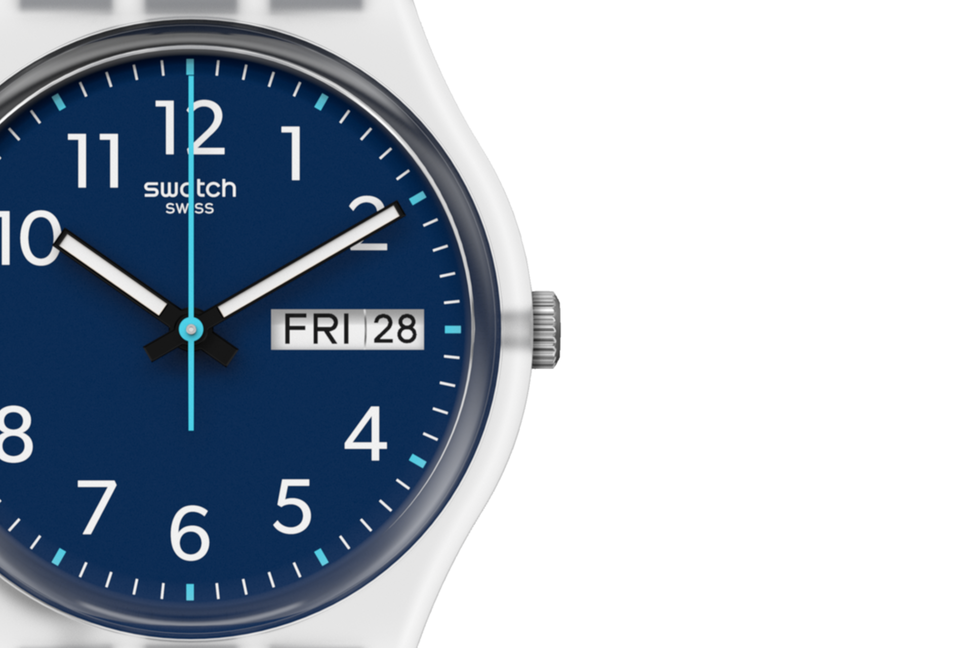 Rinse Repeat Navy by  Swatch |  Time Keeper.