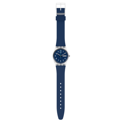 Rinse Repeat Navy by  Swatch |  Time Keeper.