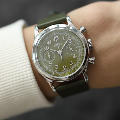 Vintage Chrono - Avocado by  TimeThis |  Time Keeper.