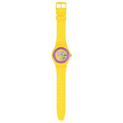 Purple Rings Yellow by  Swatch |  Time Keeper.