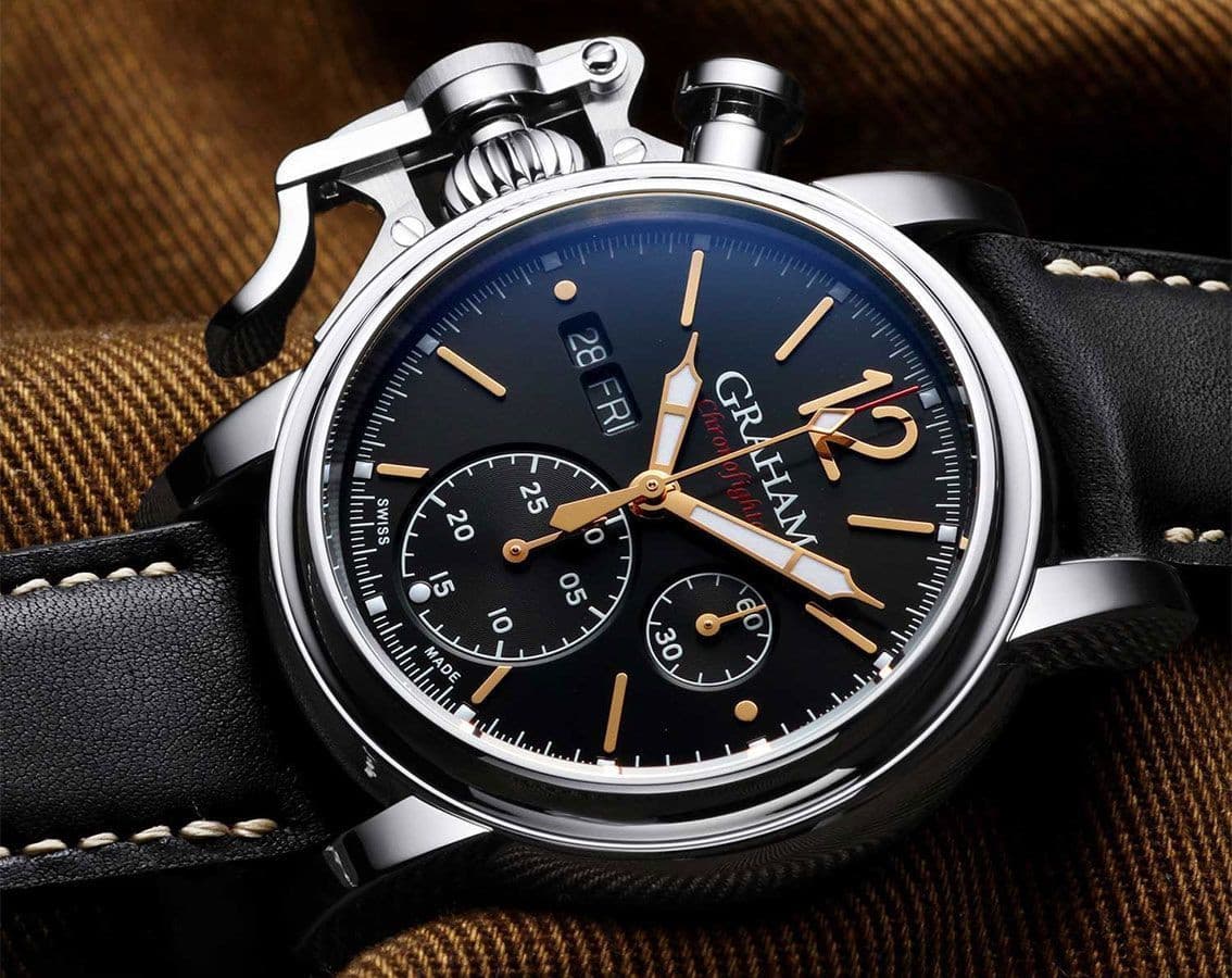 Chronofighter Vintage Black by  Graham |  Time Keeper.