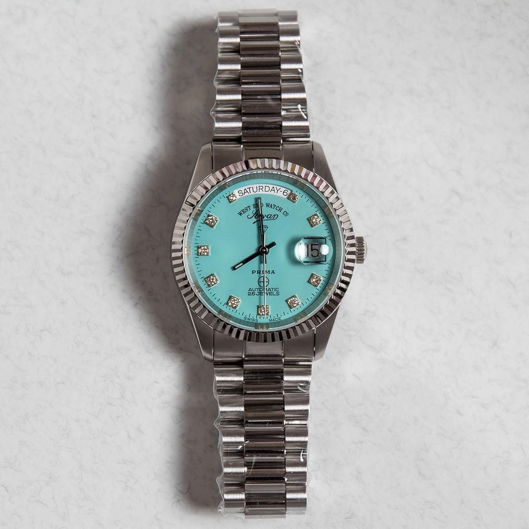 Classic Tiffany 37mm - Diamonds by  West End |  Time Keeper.