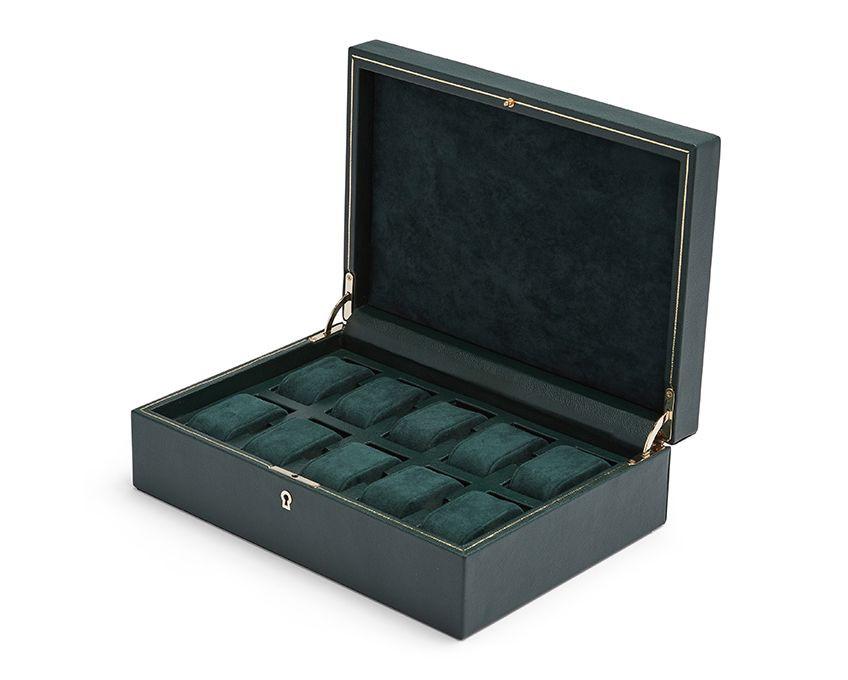 British Racing Green 10pc by  Wolf |  Time Keeper.