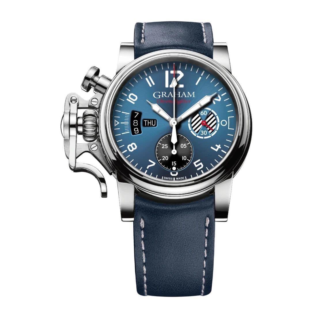 Chronofighter Vintage - Blue by  Graham |  Time Keeper.