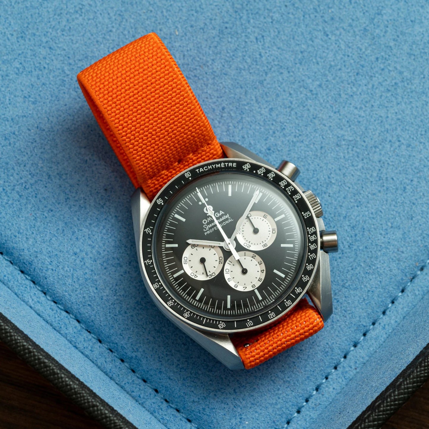 Elastic Loop Orange by  Delugs Straps |  Time Keeper.