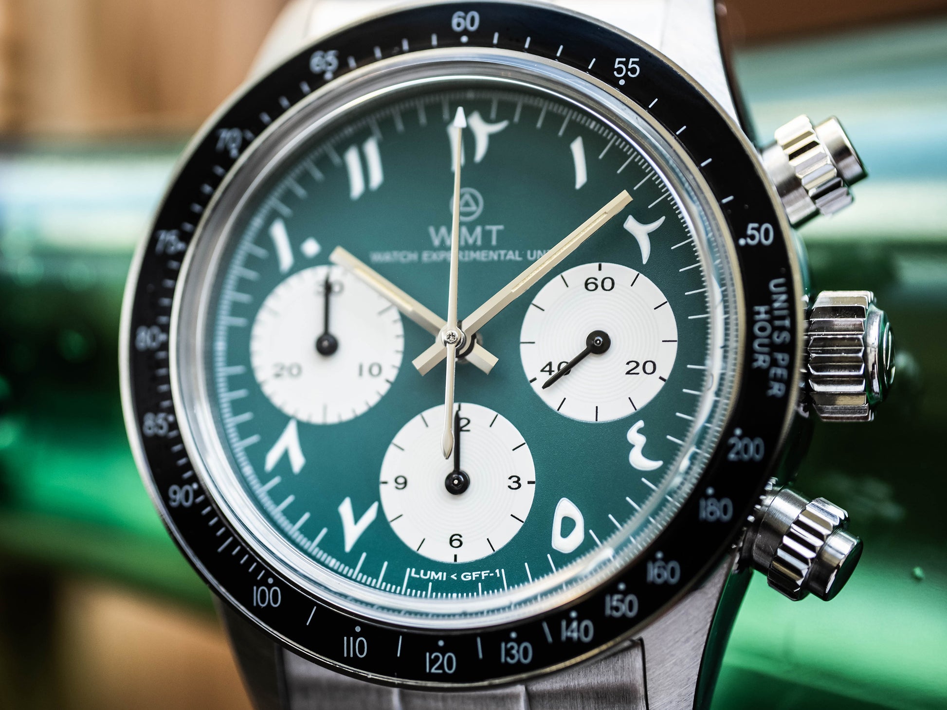 Montana - UAE - Green Dial by  WMT |  Time Keeper.